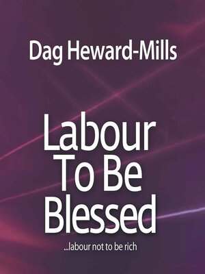 cover image of Labour to be Blessed